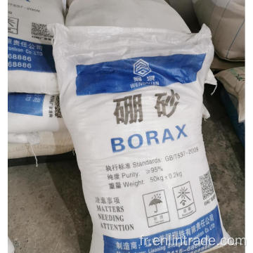 Poudre de décahydrate de borax de qualité d&#39;engrais